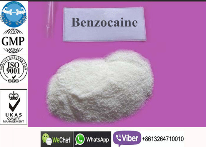 Poudre de chlorhydrate de Benzocaine de bodybuilding, chlorhydrate de Benzocaine de CAS 73-78-9